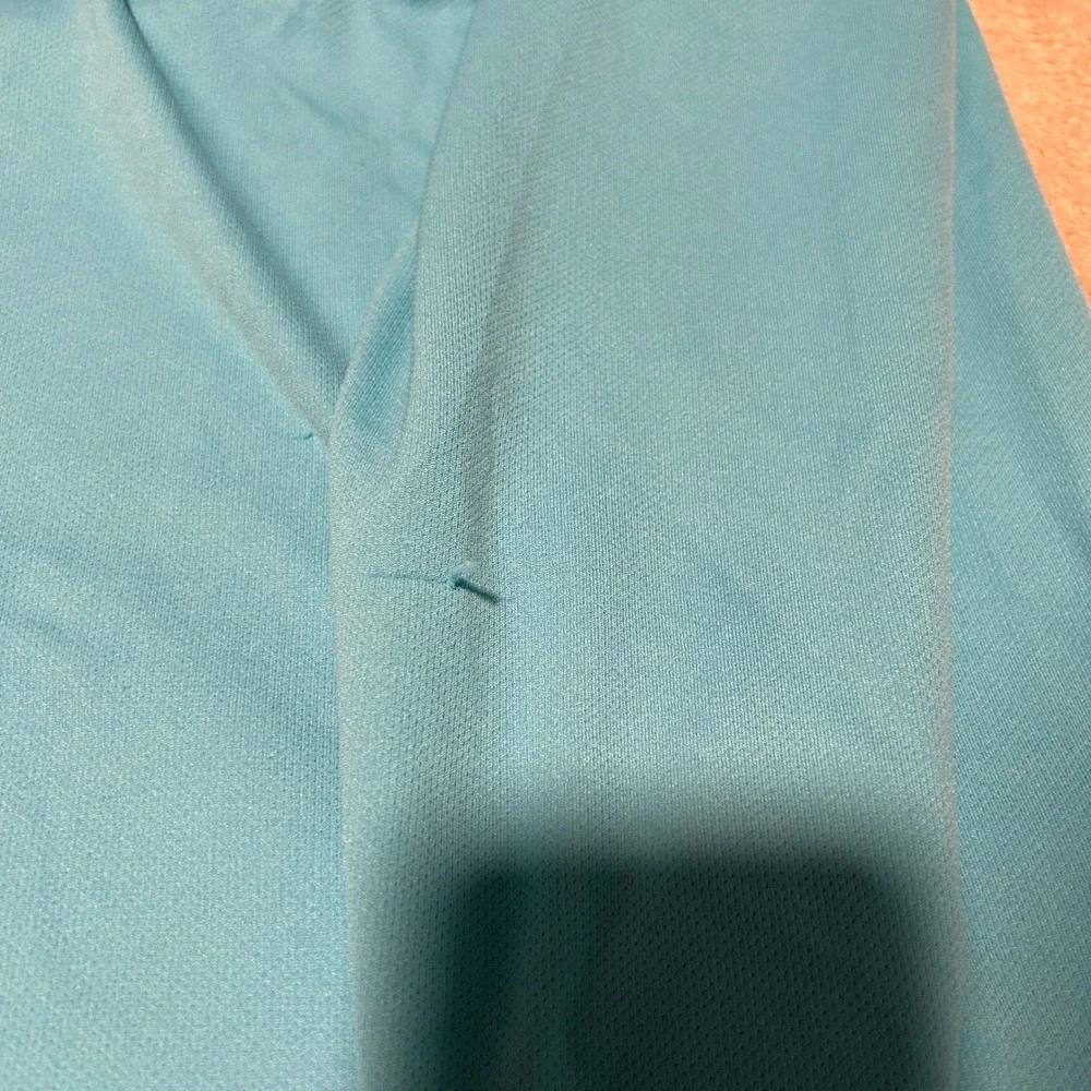 Nike Miler Running Shirt Mens Large Blue Dri-FIT Long Sleeve Athletic Top